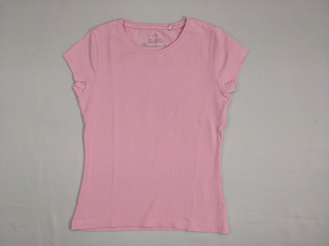 T-shirt m.c rose, moins cher chez Petit Kiwi