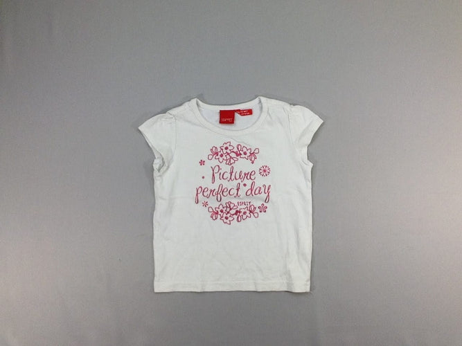 T-shirt m.c blanc Picture, moins cher chez Petit Kiwi