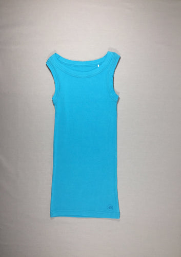 T-shirt s.m  - débardeur - bleu vif, moins cher chez Petit Kiwi