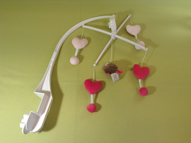 Mobile musical pericles forest fushia, moins cher chez Petit Kiwi