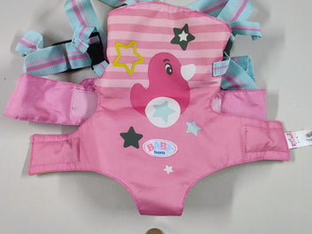 Porte bébé pour poupée rose canard - Baby born