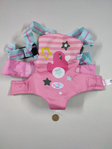 Porte bébé pour poupée rose canard - Baby born, moins cher chez Petit Kiwi