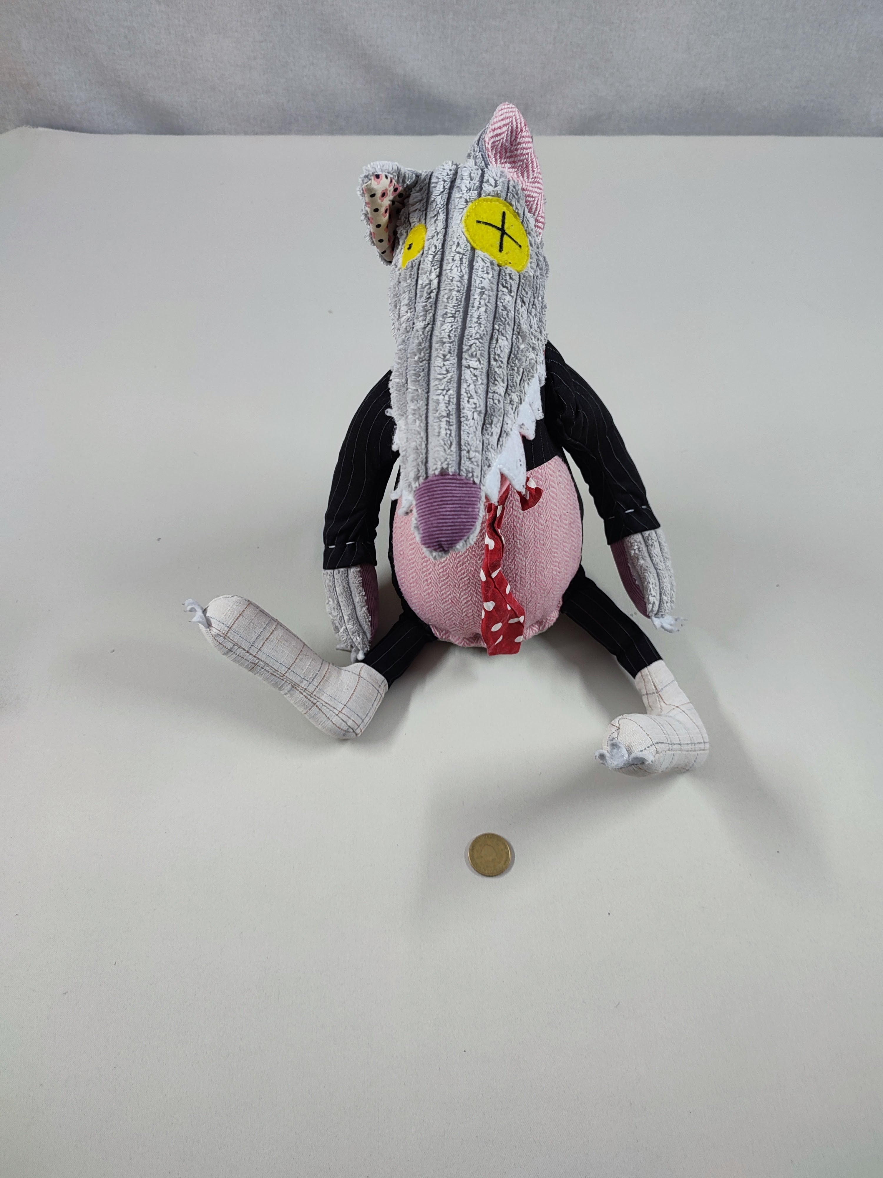 Peluche les déglingos Loup 