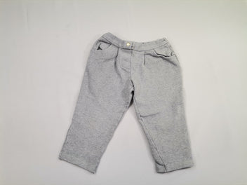 Pantalon de costume coton gris