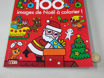 100 images de Noël à colorier!