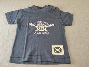 NEUF T-shirt m.c bleu 2 rames