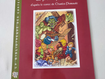 Le petit poucet d'après le conte de Charles Perrault - La bibliothèque des contes