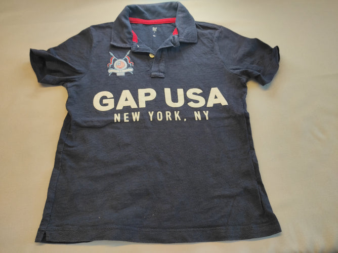 Polo jersey "GAP USA, New-York, NY", moins cher chez Petit Kiwi