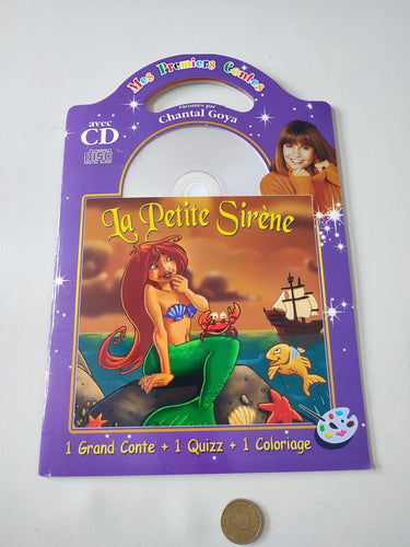 La petite sirène - Mes premiers contes avec CD, moins cher chez Petit Kiwi