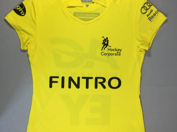 T-shirt m.c  jaune  - Hockey Corporete (M)