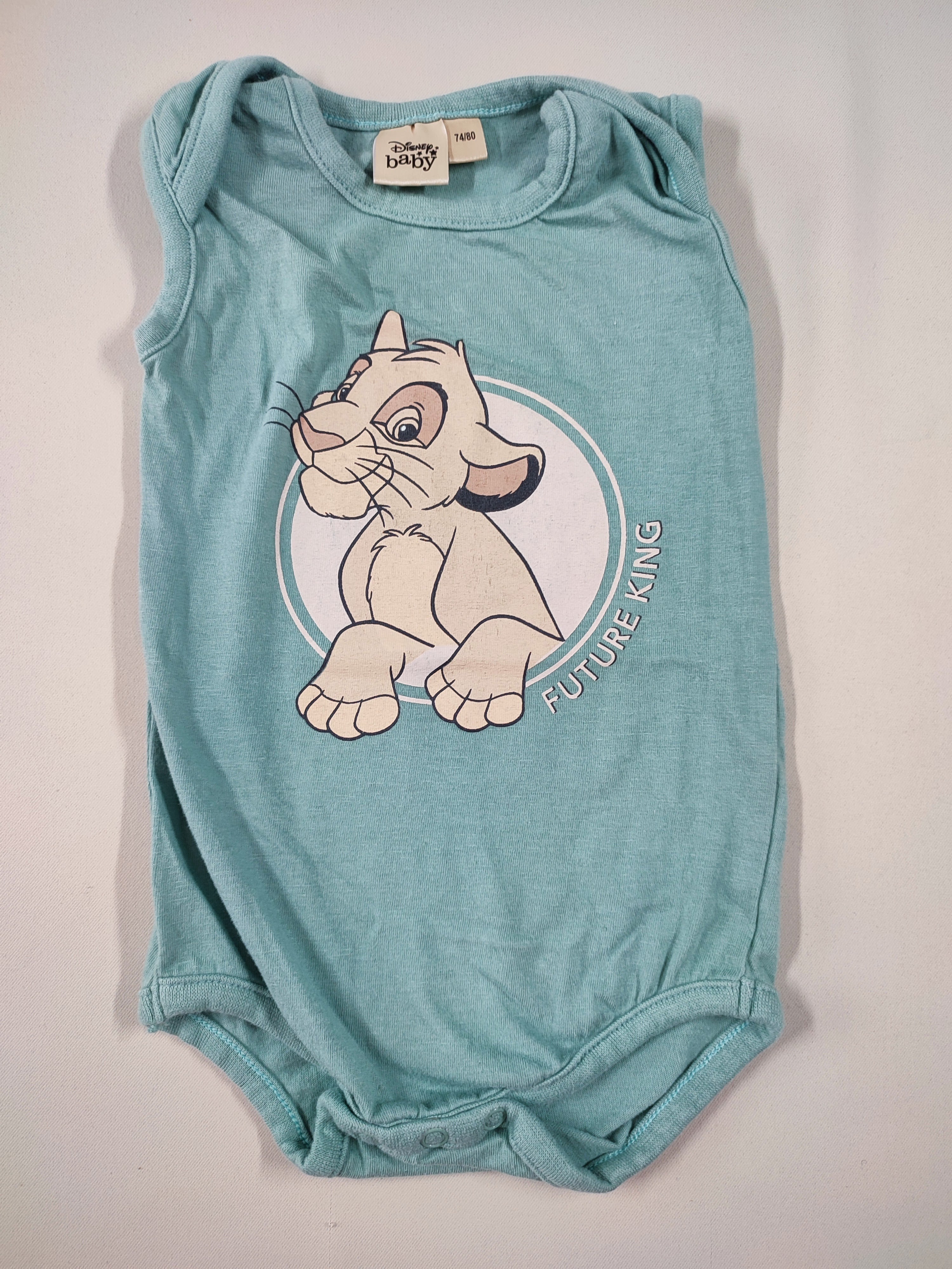 Body s.m bleu Roi Lion 