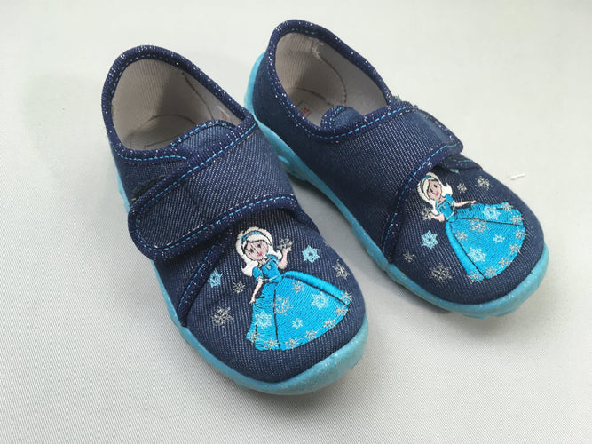 Pantoufles bleu dame Super Fit 23, moins cher chez Petit Kiwi