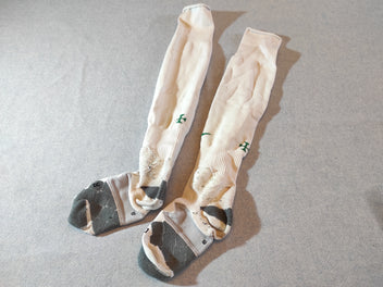 Chaussettes de foot blanches Ri-Fit(un peu boulochées 31-35