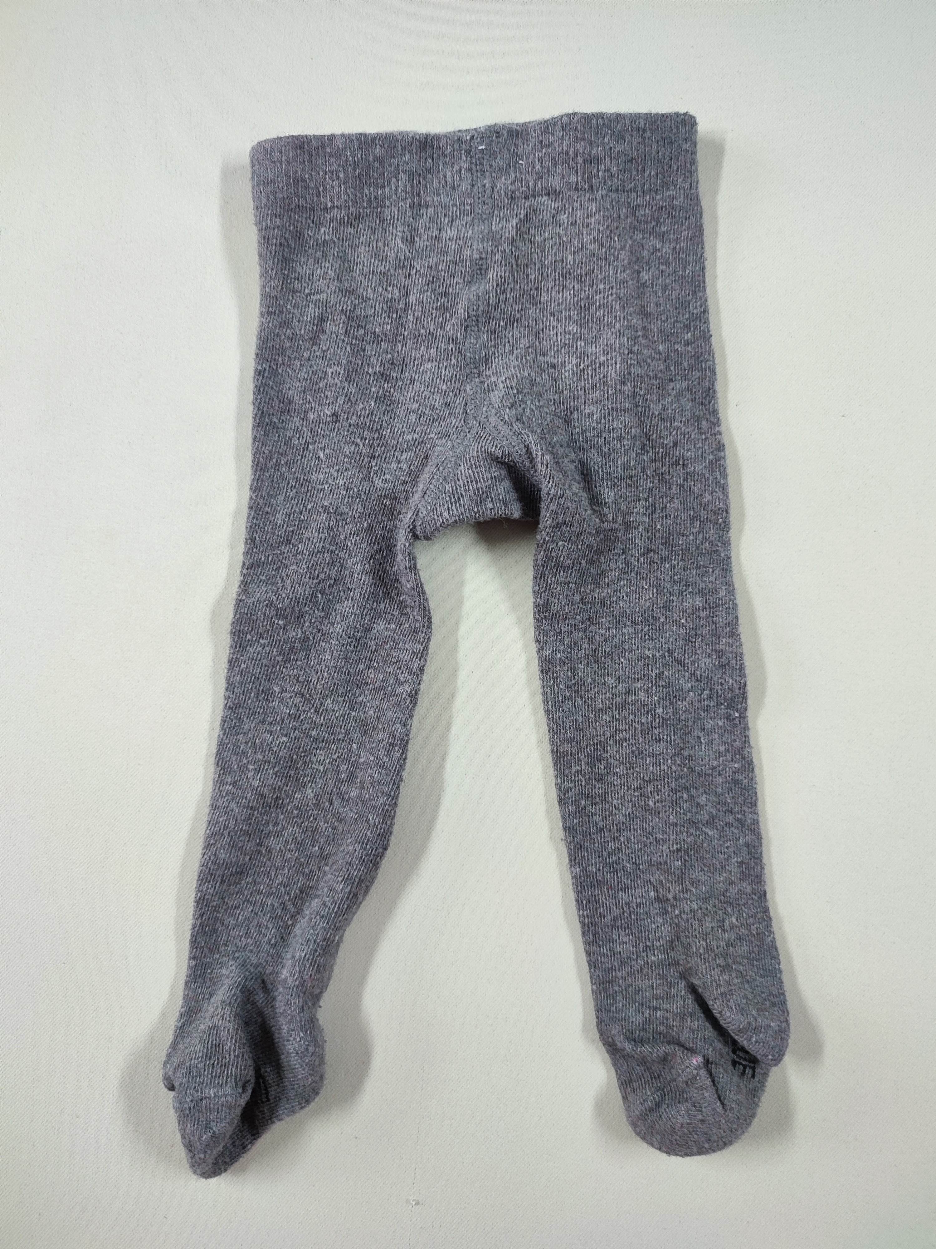 Paire de collants gris foncé