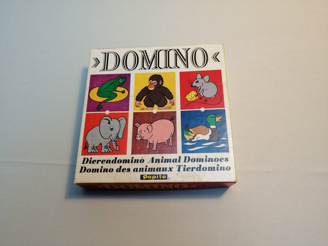 Domino des animaux Papita, moins cher chez Petit Kiwi