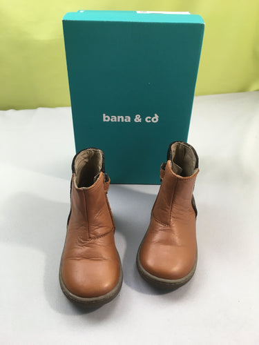 Petites bottes brunes pailettes Bana&co (22), moins cher chez Petit Kiwi