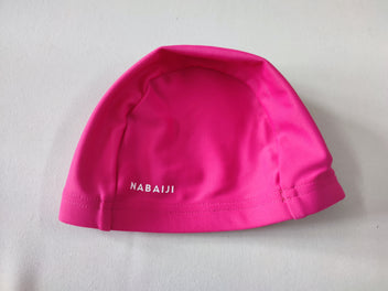 Bonnet de piscine rose Nabaiji, taille Baby