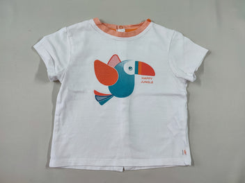 T-shirt m.c blanc toucan 