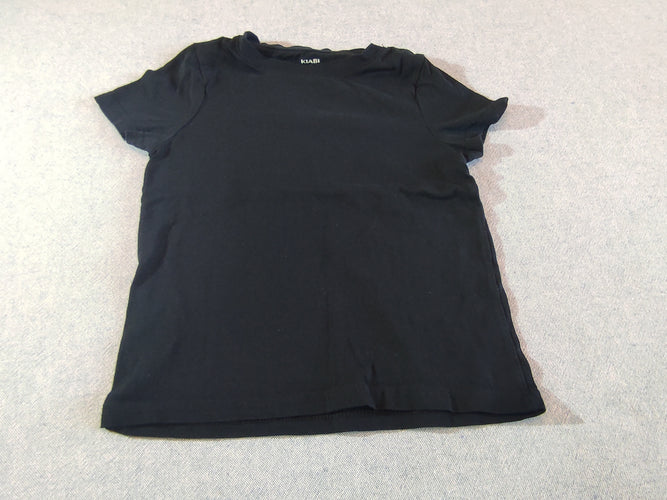 T-shirt m.c noir, moins cher chez Petit Kiwi