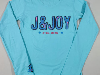 T-shirt m.l bleu 