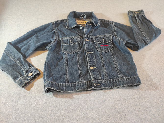 Veste en jean Minnie, moins cher chez Petit Kiwi