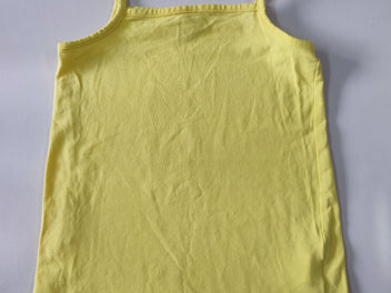 T-shirt s.m fines bretelles jaune