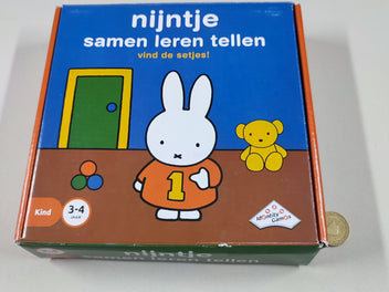 Nijntje - Apprendre à compter ensemble (règle du jeu en néerlandais) 3-4 ans - Complet