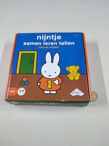 Nijntje - Apprendre à compter ensemble (règle du jeu en néerlandais) 3-4 ans - Complet, moins cher chez Petit Kiwi