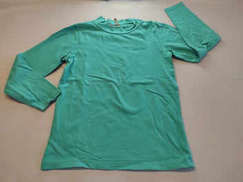 T-shirt m.l col haut bleu aigue-marine