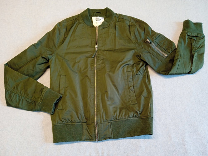 Veste kaki  16ans (petite tache), moins cher chez Petit Kiwi