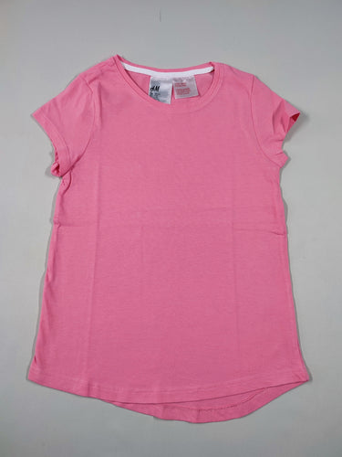 T-shirt m.c rose, moins cher chez Petit Kiwi
