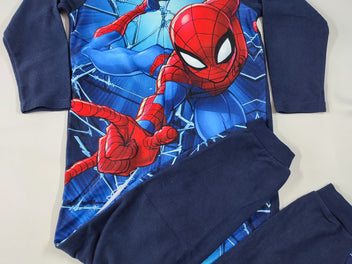 Combinaison velours bleu marine 
