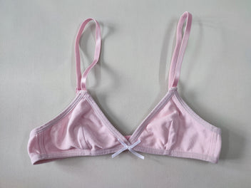 Soutien-gorge rose noeud 70A