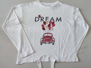 T-shirt m.l blanc nouable voiture 