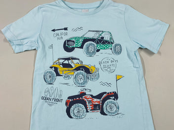 T-shirt m.c bleu clair quad et buggy 