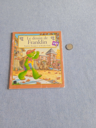 Le dessin de Franklin (couverture légèrement usée), moins cher chez Petit Kiwi