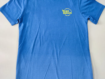 T-shirt m.c bleu Vngn denim