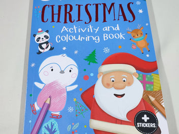 Livre de coloriage et d'activités Christmas