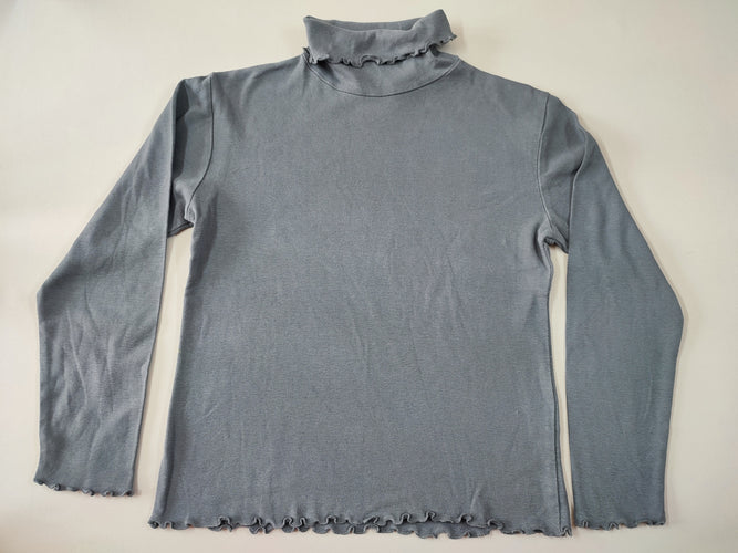 T-shirt m.l col roulé gris, moins cher chez Petit Kiwi