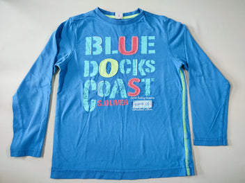 T-shirt m.l bleu Blue docks coast