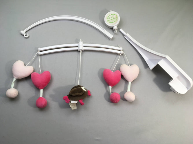 Mobile musical pericles forest fushia, moins cher chez Petit Kiwi