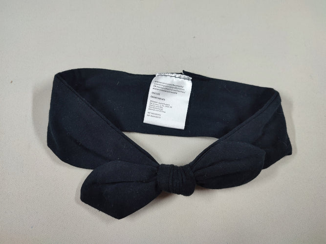 Bandeau noeud noir, moins cher chez Petit Kiwi