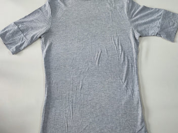 T-shirt m.l col roulé gris S