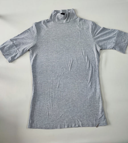 T-shirt m.l col roulé gris S, moins cher chez Petit Kiwi