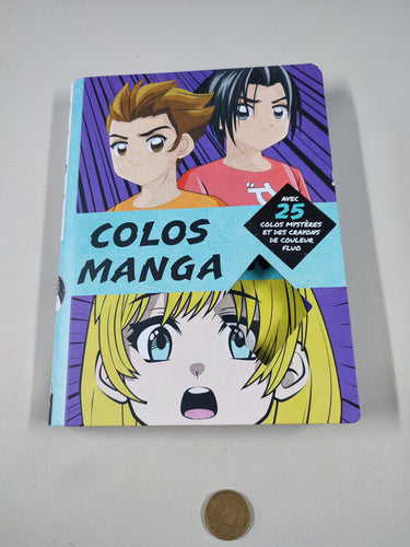 Colos manga - Manque 3 coloriages, moins cher chez Petit Kiwi
