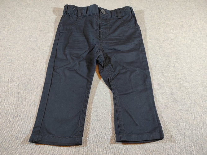 Pantalon bleu marine, moins cher chez Petit Kiwi