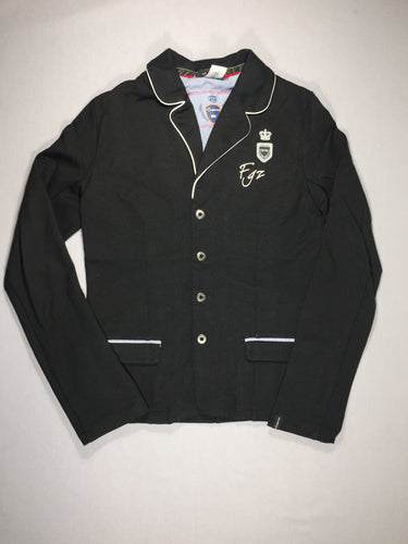 Veste équitation bleu foncé, moins cher chez Petit Kiwi