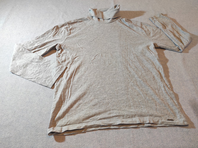 T-shirt m.l gris clair flammé, moins cher chez Petit Kiwi
