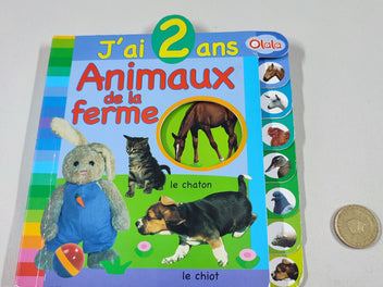 J'ai 2 ans, Animaux de la ferme