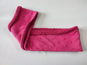 Tour de cou rose étoiles, 2-8a